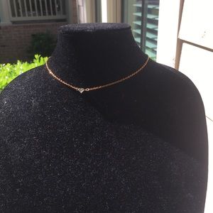 Heart charm necklace